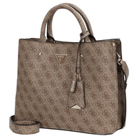 Guess Meridian II Girlfriend - Henkeltasche 30 cm (latte logo) - Markenkoffer