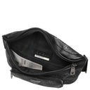 Guess Milano Bumbag M - Gürteltasche M 23 cm (dark black) - Markenkoffer