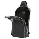 Guess Milano - Umhängetasche 33 cm (black/lime) - Markenkoffer