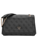 Guess Noelle II Convertible Xbody Flap - Umhängetasche 24 cm (coal logo)