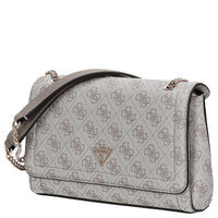 Guess Noelle II Convertible Xbody Flap - Umhängetasche 24 cm (dark taupe logo) - Ansicht 2