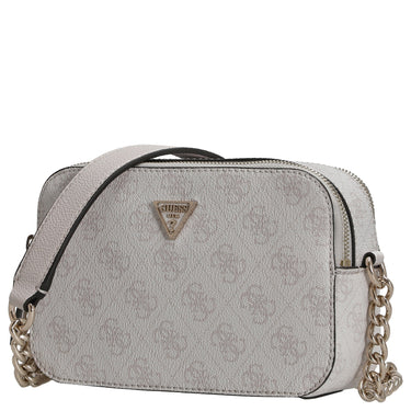 Guess Noelle II Crossbody - Umhängetasche 20 cm (white logo) - Markenkoffer