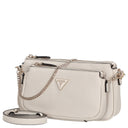 Guess Noelle II DBL Pouch - Umhängetasche 24 cm (bone) - Markenkoffer
