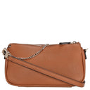 Guess Noelle II DBL Pouch - Umhängetasche 24 cm (light cognac) - Markenkoffer