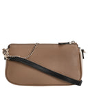Guess Noelle II DBL Pouch - Umhängetasche 24 cm (tan multi) - Markenkoffer