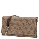 Guess Noelle II Xbody - Clutch 21 cm (latte logo/brown) - Markenkoffer