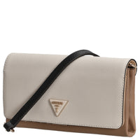 Guess Noelle II Xbody Flap - Umhängetasche 21 cm (tan multi) - Markenkoffer