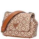 Guess Rianee Crossbody - Umhängetasche 21 cm (cognac) - Markenkoffer