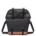 Herschel Cove Messenger - Umhängetasche S 24.5 cm (black/saddle brown) - Ansicht 4