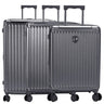 Heys Luxe - 4 - Rollen - Trolley Set 3tlg. L/M/S erw. (gunmetal) - Markenkoffer