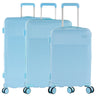 Heys Pastel - 4 - Rollen - Trolley Set 3tlg. erw. (blue) - Markenkoffer