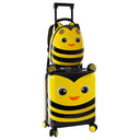 Heys Super Tots - 4 - Rollen - Kindertrolley Rucksack 2tlg. 46 cm (Bumble Bee) - Markenkoffer