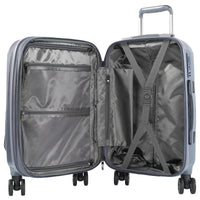 Heys Vantage Smart Access - 4-Rollen-Kabinentrolley S 15.6" 53 cm erw. (slate blue) - Ansicht 5