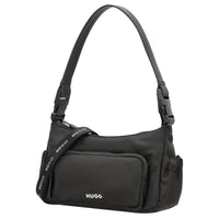 HUGO Women's Bel - Schultertasche 24 cm (black) - Markenkoffer