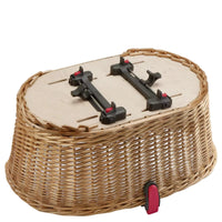 KLICKfix Doggy Basket 40 - Hundefahrradkorb (Korbklip) 52 cm (braun) - Ansicht 2