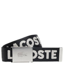 Lacoste Accessoire Jacquard - Gürtel 4 cm (ecru/vanille-mandarine, 110 cm)