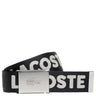 Lacoste Accessoire Jacquard - Gürtel 4 cm (ecru/vanille-mandarine, 120 cm)