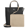 Lacoste Anna - vertical Shopper 29 cm (noir krema) - Markenkoffer