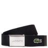 Lacoste L.12.12 Concept - Gürtel 4 cm (black, 110 cm)