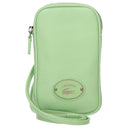 Lacoste Origin Croc - Handytasche mit Kontrast-Krokodil 17 cm (asch)