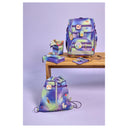 Lässig School Set Boxy Unique - Schulranzen Set 7tlg. (Gradient Green/Purple) - Ansicht 2