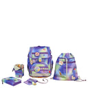 Lässig School Set Boxy Unique - Schulranzen Set 7tlg. (Gradient Green/Purple)