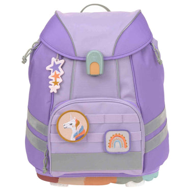 Lässig School Set Flexy Unique - Schulranzen Set 7tlg. (Violet/Lavender) - Markenkoffer