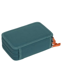 Lässig School Triple Pencil Case - Mäppchen (Unique Dark Green) - Ansicht 2