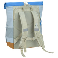 Lässig Sunny Explorer - Rolltop Kinderrucksack Medium 39 cm (green/blue) - Markenkoffer