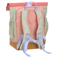 Lässig Sunny Explorer - Rolltop Kinderrucksack Mini 32.5 cm (rose/pink) - Markenkoffer