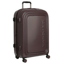 Mandarina Duck Logoduck+ - 4 - Rollen - Trolley 74 cm L erw. (choco ice) - Markenkoffer