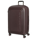 Mandarina Duck Logoduck+ - 4 - Rollen - Trolley 74 cm L erw. (choco ice) - Markenkoffer