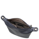 Mandarina Duck Mellow Leather - Schultertasche 28 cm (dress blue) - Markenkoffer