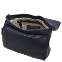 Mandarina Duck Mellow Leather - Umhängetasche 22 cm (dress blue) - Markenkoffer