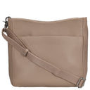 Mandarina Duck Mellow Leather - Umhängetasche M 30 cm (warm taupe) - Ansicht 4