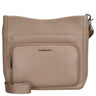 Mandarina Duck Mellow Leather - Umhängetasche M 30 cm (warm taupe)