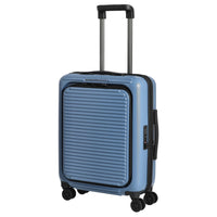 Mandarina Duck Tank Case - 4-Rollen-Trolley mit Vortasche 55 cm (china blue) - Ansicht 2