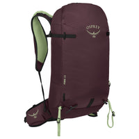 elderberry purple/peppermint green