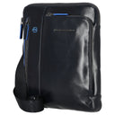 Piquadro Blue Square - Schultertasche 24.5 cm (black) - Markenkoffer