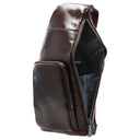 Piquadro Blue Square - Umhängetasche 36 cm (mahogany) - Ansicht 6