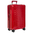 Porsche Design Roadster Hardcase - 4 - Rollen - Trolley M 69 cm erw. (carmine red shiny) - Markenkoffer