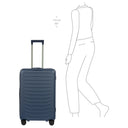 Porsche Design Roadster Hardcase - 4-Rollen-Trolley M 69 cm erw. (dark blue matt) - Ansicht 8