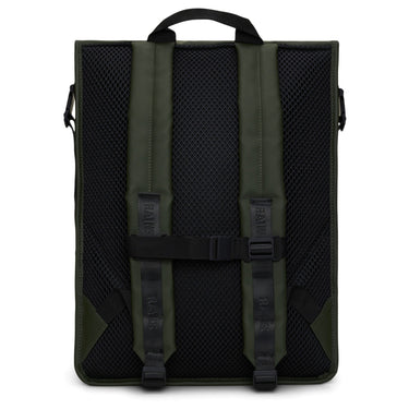 Rains Trail Rolltop - Rucksack 15" 47 cm (green) - Markenkoffer