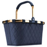 reisenthel carrybag - Einkaufskorb (frame rhombus midnight gold) - Markenkoffer