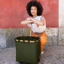 reisenthel carrycruiser - Einkaufstrolley 47.5 cm (forest gold) - Markenkoffer