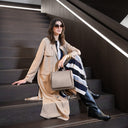 reisenthel cosmetics toiletbag XL - Kulturbeutel 28 cm (herringbone mokka) - Markenkoffer