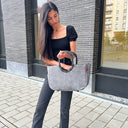 reisenthel loopshopper M / Shopper 40 cm (frame twist silver) - Markenkoffer