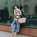 reisenthel shopper M - Shopper 51 cm (herringbone mokka) - Markenkoffer