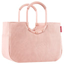 reisenthel shopping loopshopper L - Einkaufstasche mit Bügel 46 cm (cord blush) - Ansicht 2