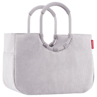 reisenthel shopping loopshopper L - Einkaufstasche mit Bügel 46 cm (cord grey) - Ansicht 2